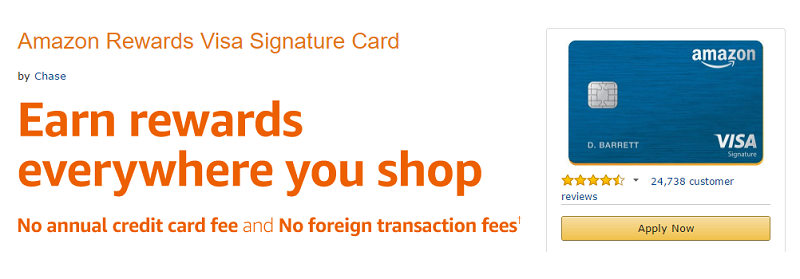 Amazon Rewards Visa Signature Card 90 Gift Card Bonus